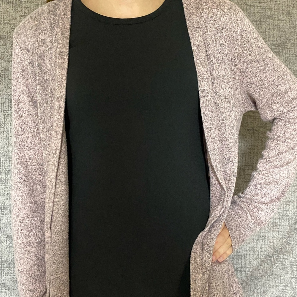 Pink cardigan size medium
